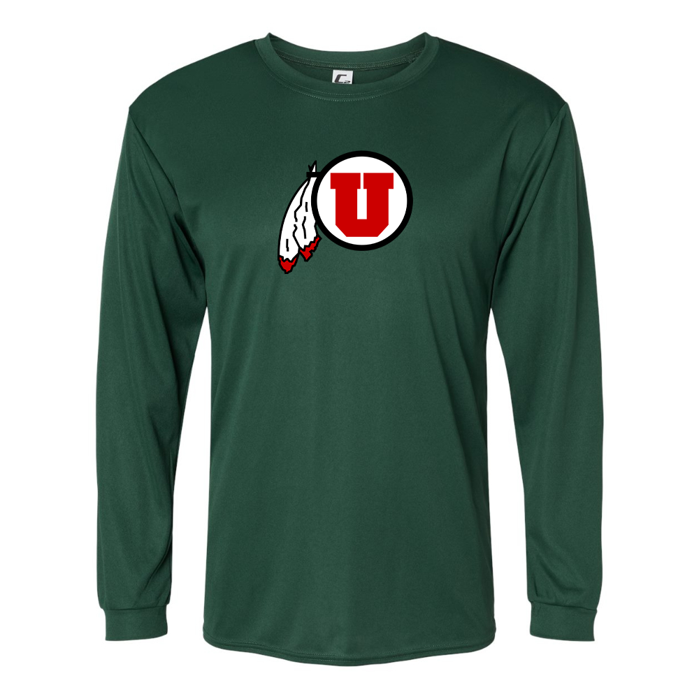 Men's Utah Utes Performance Long Sleeve T-Shirt